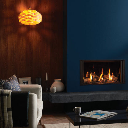 Gazco Onyx Avanti 65 Balanced Flue Log Effect Gas Fire with Edge Plus Frame (Copy)