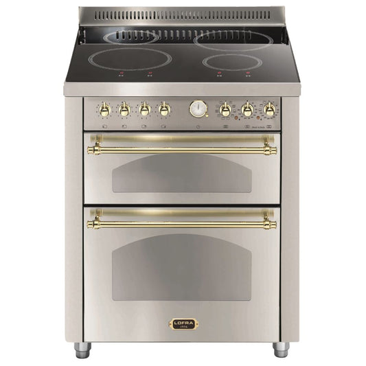 Lofra Dolcevita UD76 MFTE/4I Induction Range Cooker 70cm Stainless Steel