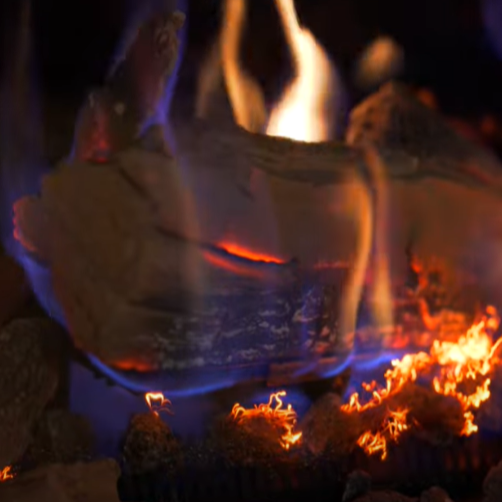 Wildfire Ravel 1720 MW Rear Exit Only Balanced Flue Burning Logs Gas Fire