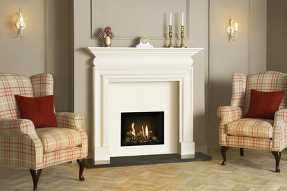 Gazco Riva2 500 Conventional Flue Log Effect Gas Fire with Edge Frame