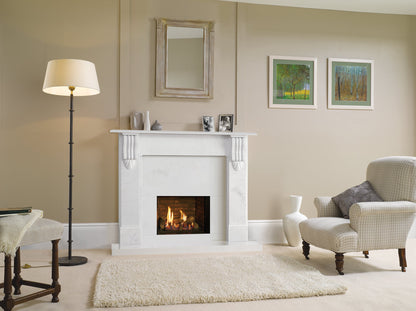 Gazco Riva2 500 Conventional Flue Log Effect Gas Fire with Edge Frame
