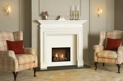 Gazco Riva2 500 Conventional Flue Log Effect Gas Fire with Edge Frame