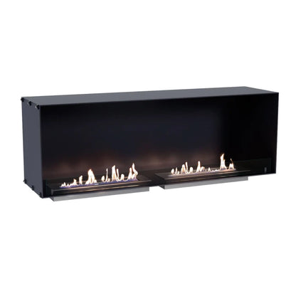 ScandiFlame Incerto One5 1500 Manual Bioethanol Insert Fire 1500mm wide