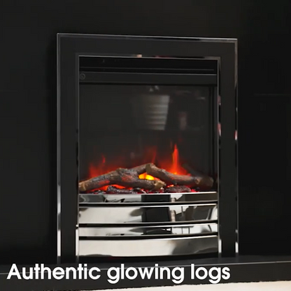 Atmos FireFX Anya Amara 16" Electric Fire Remote Controlled Log & Coal Effect