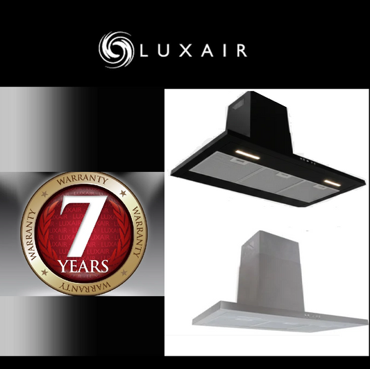 LaModa Brushless Motor Powerfull Slimline Flat Wall Mounted Linear Cooker Hood Range.