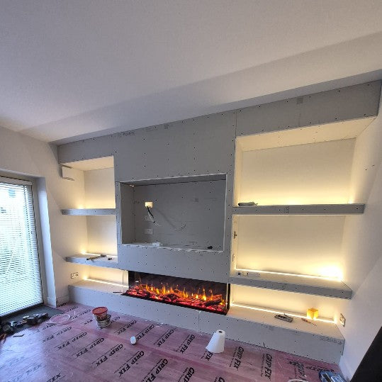 How to build your Electric Feature Wall Fire in Steps: 3