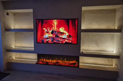 How to build your Electric Feature Wall Fire in Steps: 5
