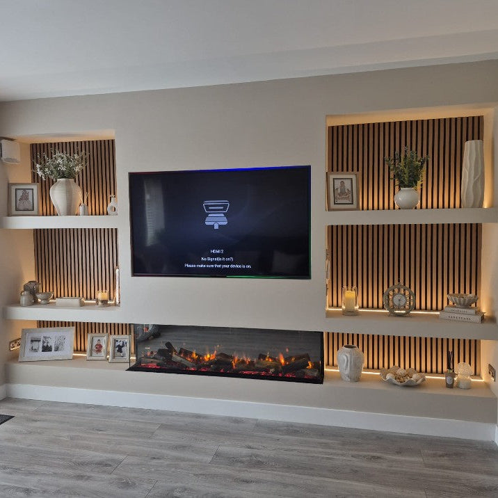 How to build your Electric Feature Wall Fire in Steps: 7