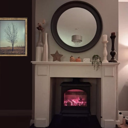 Palmerstown Solid Fuel Stove Victoria SH 8kw Wood Burner Cast Iron Stove & Flue Bundle