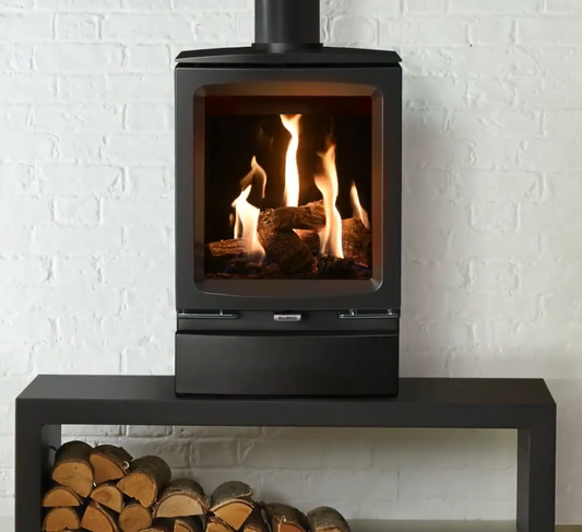 Gazco Vogue Midi T 3-Sided Balanced Flue Gas Stove