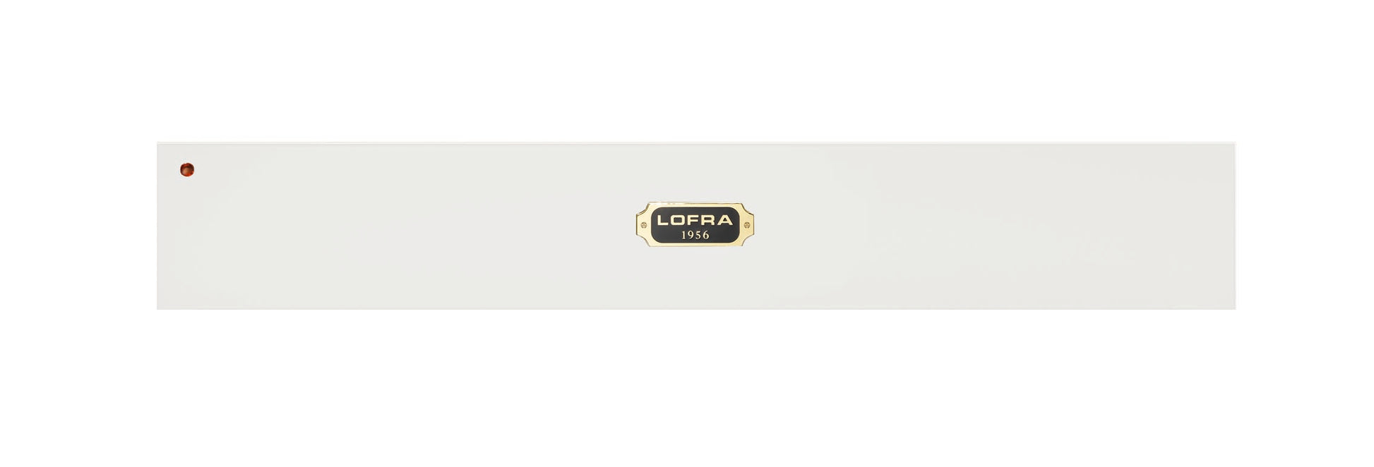 DOLCEVITA I66A 60CM INTEGRATED BUILT IN WARMING DRAWER PEARL WHITE AND BRASS