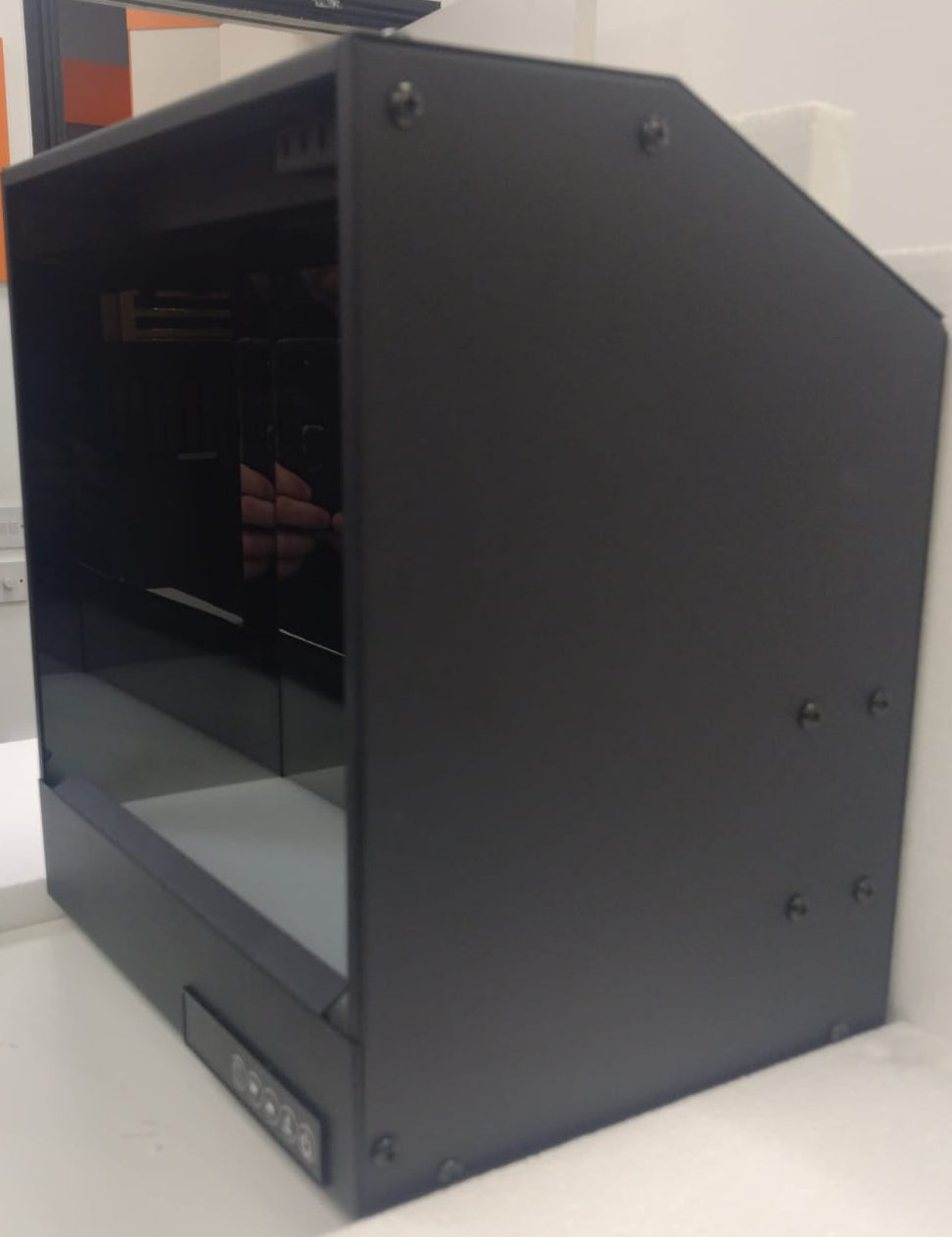 VIT600 Remote Controlled Log Effect Inset Dummy Electric Fire For Solid Fuel Stoves 6kw