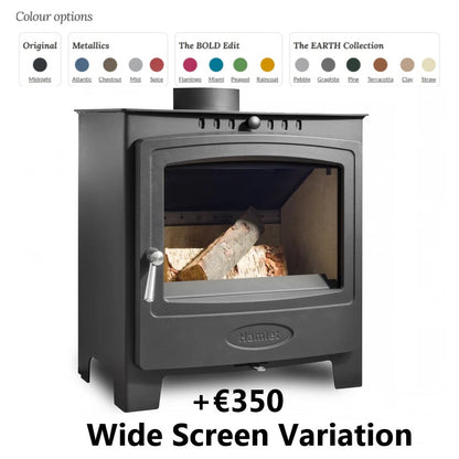 Hamlet 5 Solid Fuel Stove in Custom Bold Colours for Wood/Multi Fuel 5kw with 9m Flue