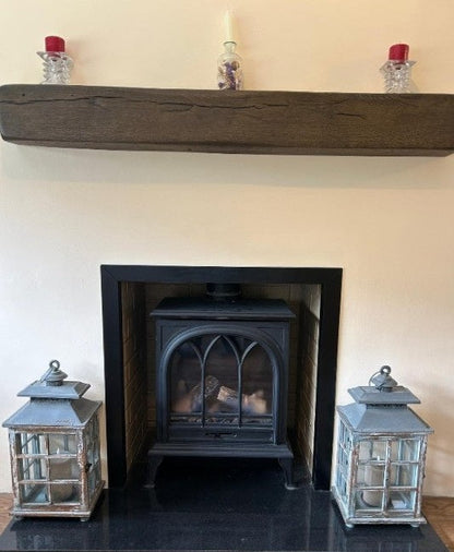 Wildfire Ravel Stove Balanced Flue 400T Log Slide Control Burning Logs Gas Stove