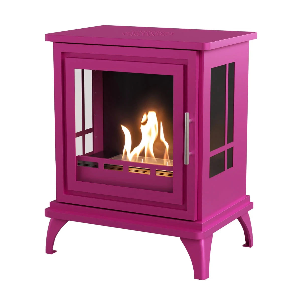 ScandiFlame Traditional Nashville Bioethanol Flueless Real Flame Fire Stove