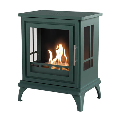 ScandiFlame Traditional Nashville Bioethanol Flueless Real Flame Fire Stove