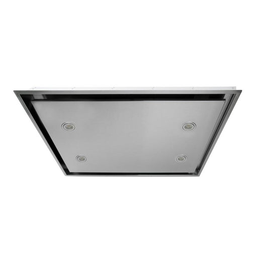 CDA EVX90SS Integrated 90 by 60cm Chimney Ceiling Hood
