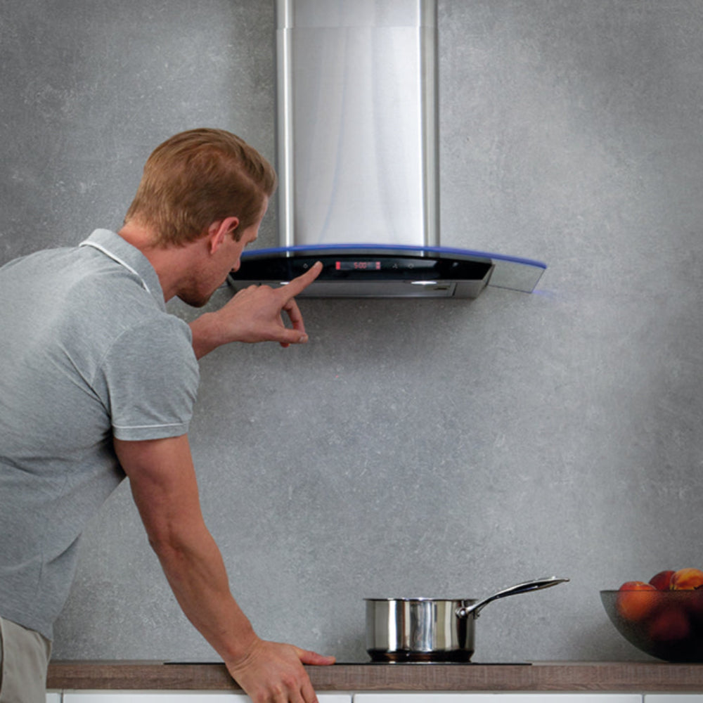 EKP60 Extractor Hood  grey kitchen 