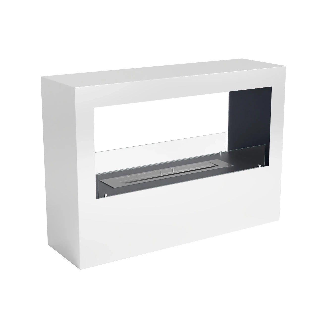 ScandiFlames Lansing Island Bioethanol Flueless Real Flame Fireplace