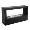 ScandiFlames Lansing Island Bioethanol Flueless Real Flame Fireplace