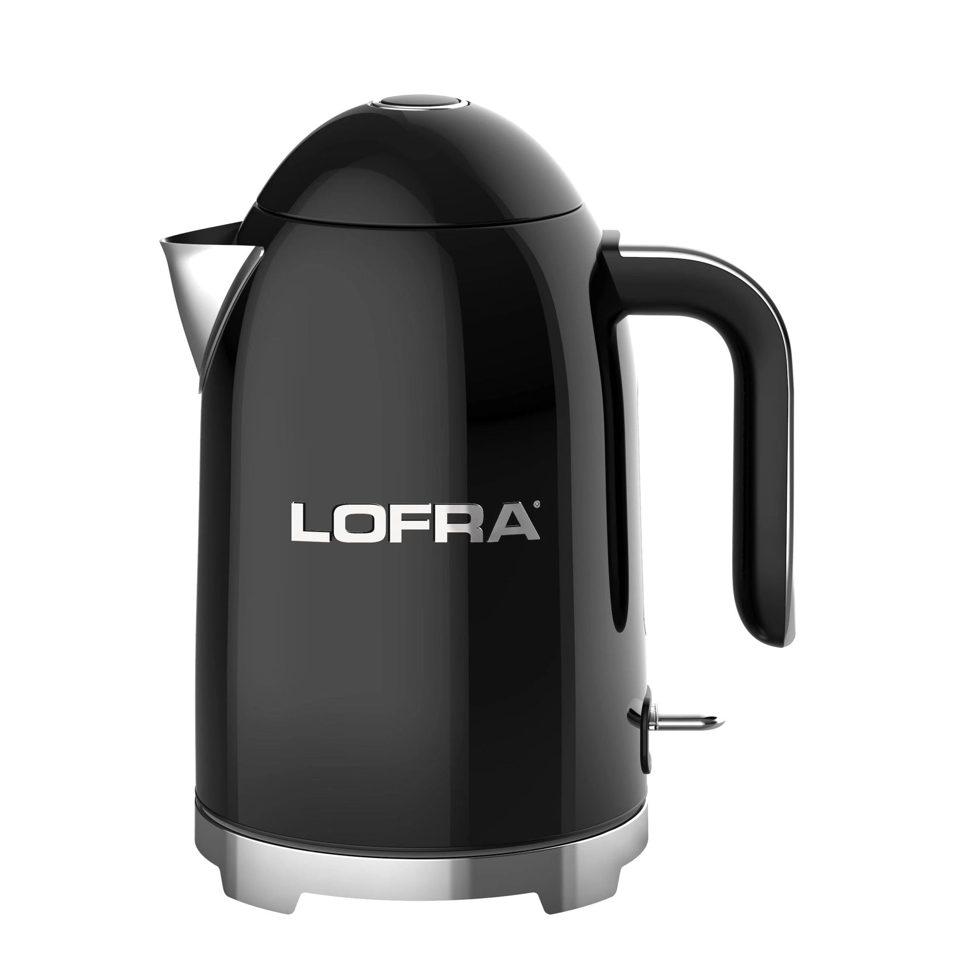 Classic Italian Lofra Dolcevita Retro Styled Kettle Range in Black