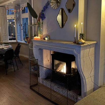 ScandiFlame Traditional Nashville Bioethanol Flueless Real Flame Fire Stove