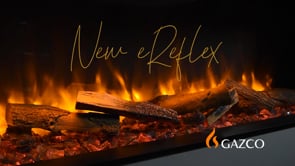 Gazco eReflex 135RW Multi Sided Electric Log Effect Fire