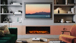 Gazco eReflex 135RW Multi Sided Electric Log Effect Fire