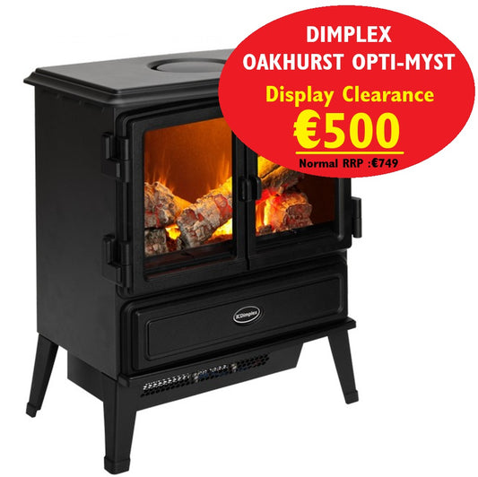 DIMPLEX OAKHURST OPTI-MYST STOVE *SPECIAL DEAL PRICE*