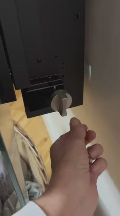 Ekofire 5070 Wall Mounted Flueless Gas Fire with Black Frame