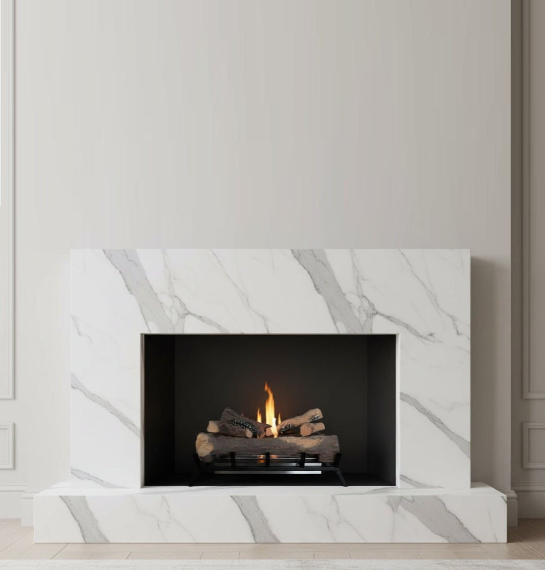 The Delaney Medium Bioethanol Flueless Real Flame Fire Basket