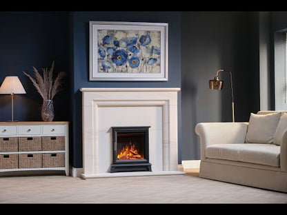 Wildfire Ravel 400e Electric Fire in Matt Black