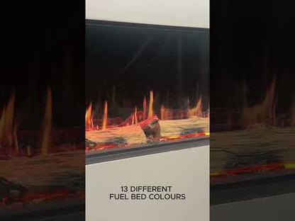 Heat Design Iconic Trance 400 ultra realistic framed electric fire