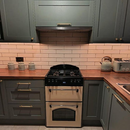 Classic Deluxe CLA60GA-DLX Cream ALL Gas Double Oven 60cm Cooker Cast Iron Grids