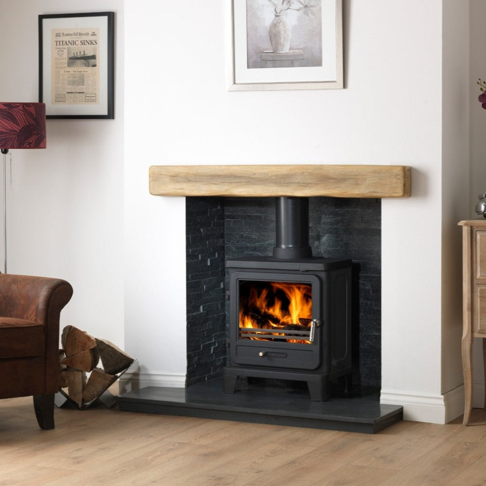 Light Oak Effect Stove Beam For Ingot Fireplaces In Geo Cast Concrete light-oak-effect-stove-beam-for-ingot-fireplaces-in-geo-cast-concrete
