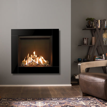 Gazco Reflex 75T Conventional Flue Gas Fire with Icon XS Frame