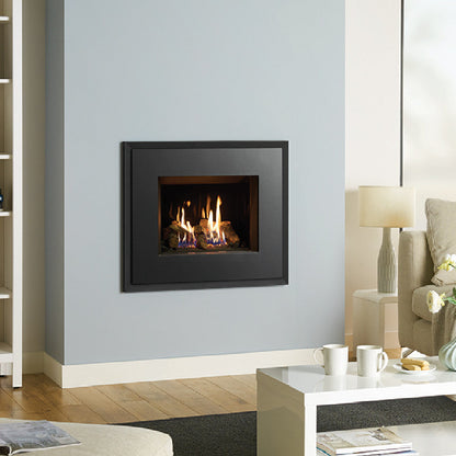 Gazco Riva2 500 Conventional Flue Log Effect Gas Fire with Evoke Frame